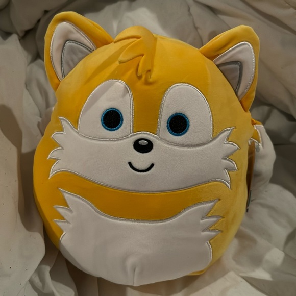 Squishmallows Jazwares - Juguete de peluche original de 8 pulgadas oficial de Navidad de Sonic 2024 metálico – Añádelo a tu escuadrón – Regalo para niños, niñas y niños (tails Squishmallows Jazwares - Juguete de peluche original de 8 pulgadas oficial de Navidad de Sonic 2024 metálico – Añádelo a tu escuadrón – Regalo para niños, niñas y niños (tails